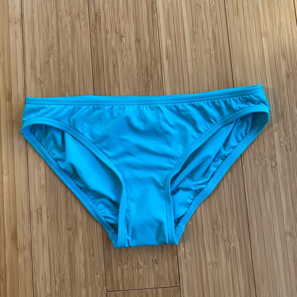 Teal bathing suit bottom